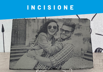 incisione laser su pietra
