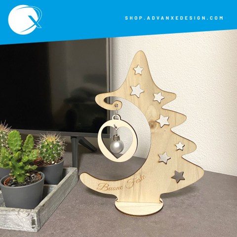 Albero di natale personalizzato Buone feste