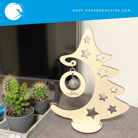 Albero di natale personalizzato con Nome