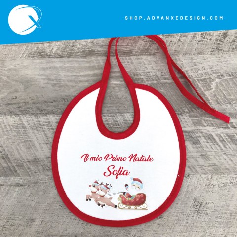 Bavaglino Il mio primo Natale slitta