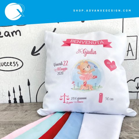 Cuscini personalizzati con foto o nome