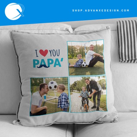 Cuscini personalizzati con foto o nome