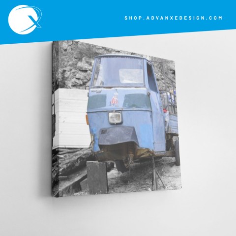 Stampa su tela 30 x 30 cm con telaio in legno