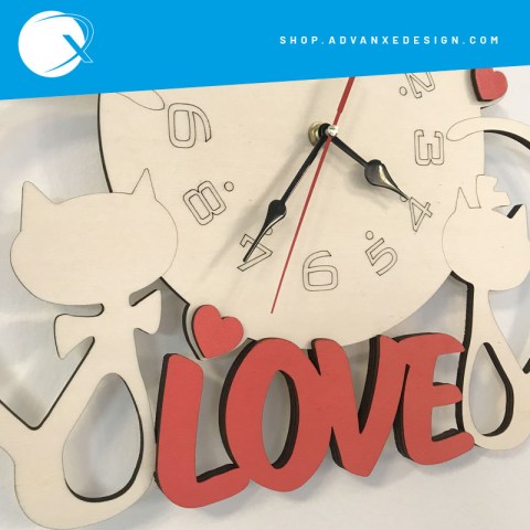 gatti-orologio-in-legno