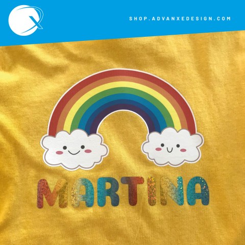 maglietta-arcobaleno-nome