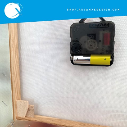 orologio-su-tela-personalizzato-retro