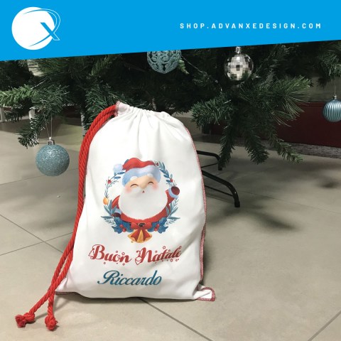 Sacco porta doni babbo natale