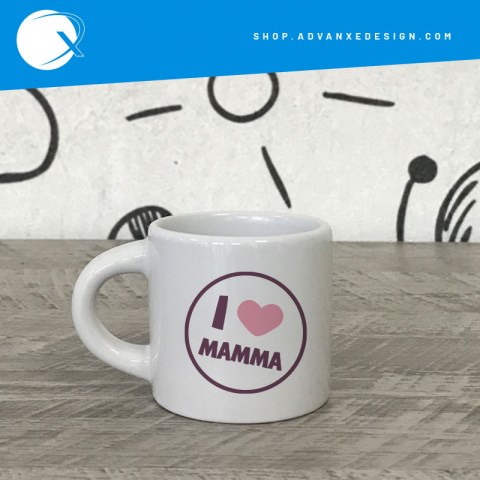 Tazzina personalizzata I Love Mamma - Mug festa della mamma