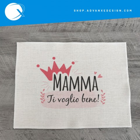 tovaglietta americana festa della mamma - ti voglio bene mamma