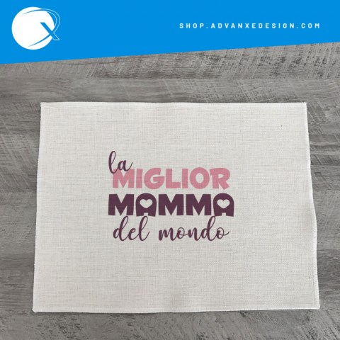 tovaglietta americana festa della mamma - la miglior mamma
