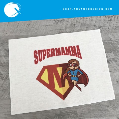 Tovaglietta americana festa della mamma - Supermamma